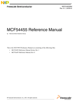 Freescale Semiconductor MCF5445X Reference guide