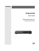 Topfield TF 6000PVR User manual