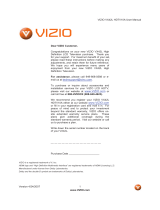 Vizio VX42L - 42" LCD TV User manual