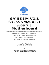 SOYO Super 7 SY-5SSM User's Manual & Technical Reference