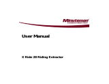 Minuteman XRide 28 User manual