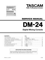 Tascam DM-24 User manual