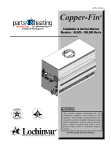 Lochinvar Copper-Fin CBN500 User manual