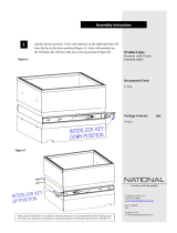 National Drawers with 15 inch Interlock slides Assembly Instruction
