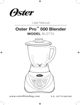 Oster Pro 500 Series User manual