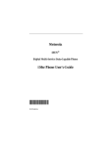 Motorola i58sr User manual