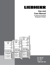 Liebherr CS1410L Owner's manual