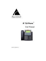 AltiGen comm IP 710 User manual