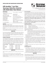 System Sensor LFD Models User manual