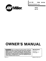 Miller JK34 Owner's manual