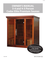 Radiant Sauna BSA1315 User manual