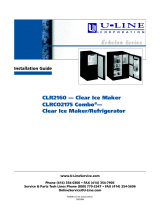 U-Line UCLR2160S41 Installation guide