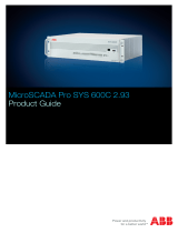 ABB MicroSCADA Pro SYS 600C 2.93 User manual