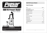Pulsar PWE1800 Owner's manual