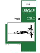 Hitachi H 70SD Technical Data And Service Manual