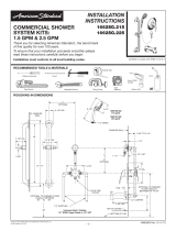 American Standard 1662SG225.002 Installation guide