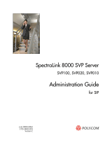 Polycom SVP100 User manual
