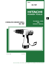 Hitachi DS 7DF Technical Data And Service Manual