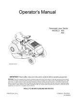MTD 650 Series Owner's manual
