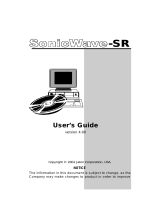 Jaton SonicWave-SR User manual