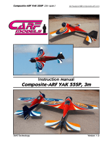 Carf-Models Yak 55SP 3m Owner's manual