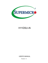 Supermicro H11DSU-iN User manual