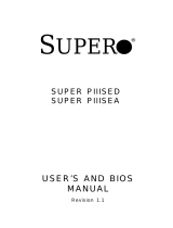 Supermicro PIIISEA User manual