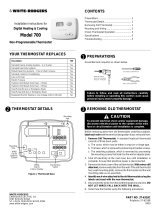 White Rodgers 1E78-151 User manual