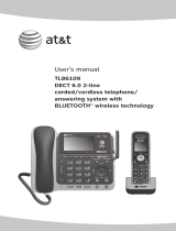 AT&T TL86109 User manual