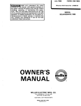 Miller JF908218 Owner's manual