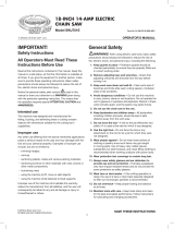 sunjoe SWJ701E Saw Joe User guide