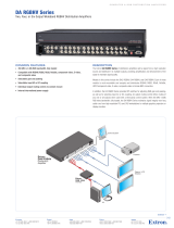 Extron electronic DA RGBHV Series User manual
