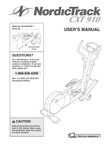 NordicTrack NTCCEL59011 User manual