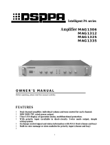 DSPPA MAG1306 Owner's manual