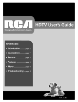 RCA hd52w59 User manual