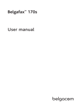 BELGACOM Belgafax 170S User manual