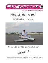 Carf-Models MiG-15 Fagot 1:5 Owner's manual