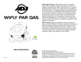 ADJ WIFLY PAR QA5 User manual