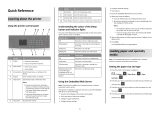 Lexmark CS410 series Quick Reference Manual