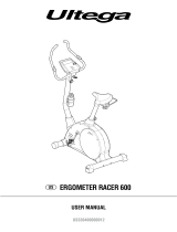 ultega ERGOMETER RACER 600 User manual