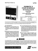 ESAB Digimatic II Four Schedule Microprocessor Control Troubleshooting instruction