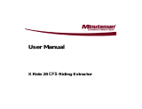 Minuteman XRide 28 User manual