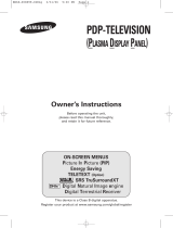 Samsung PS-42Q7HD User manual