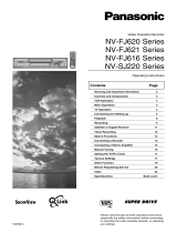 Panasonic NVF User manual