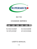 Supermicro SC116TQ-R700WB User manual