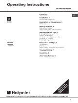 Hotpoint HS2322L User guide