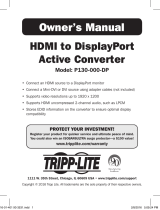 Tripp Lite P130-000-DP Owner's manual