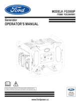 Ford FG3050P User manual