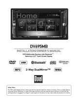 Dual DV625BH Owner's manual