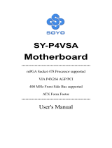 SOYO SY-P4VSA User manual